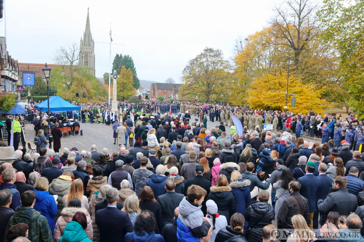 GALLERY: Marlow Remembrance Service and Parade 2021