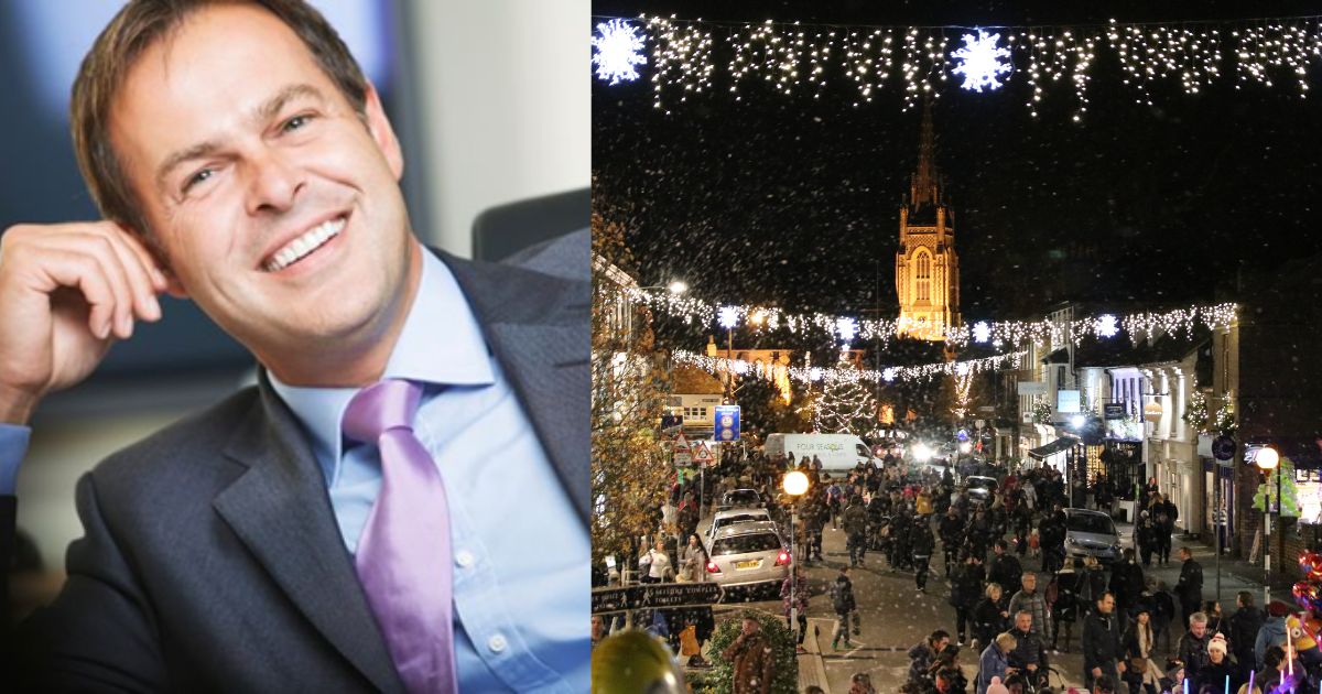 Peter Jones to switch on Marlow’s Christmas lights!