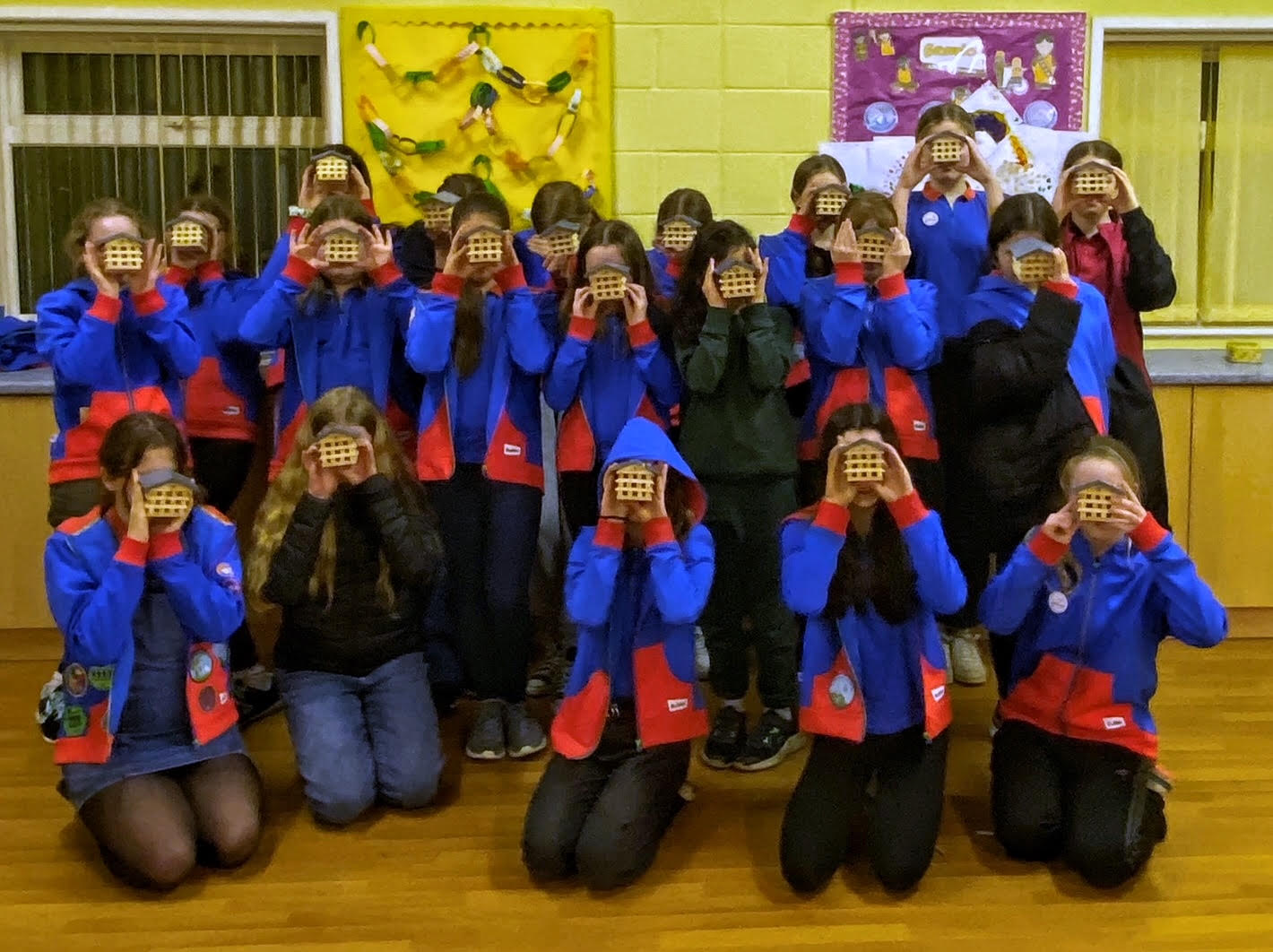 Marlow Guides make bee hotels at Wild Marlow workshop
