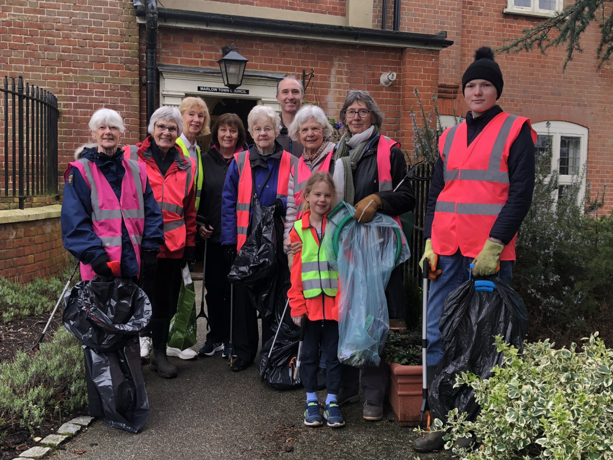 Marlow’s Great British Spring Clean Litter Pick