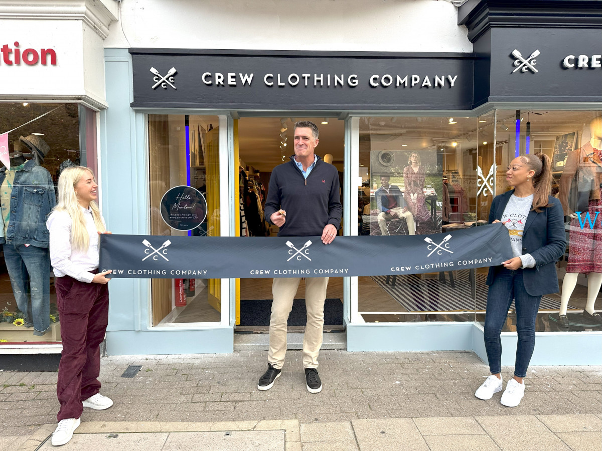 Crew Clothing returns to Marlow