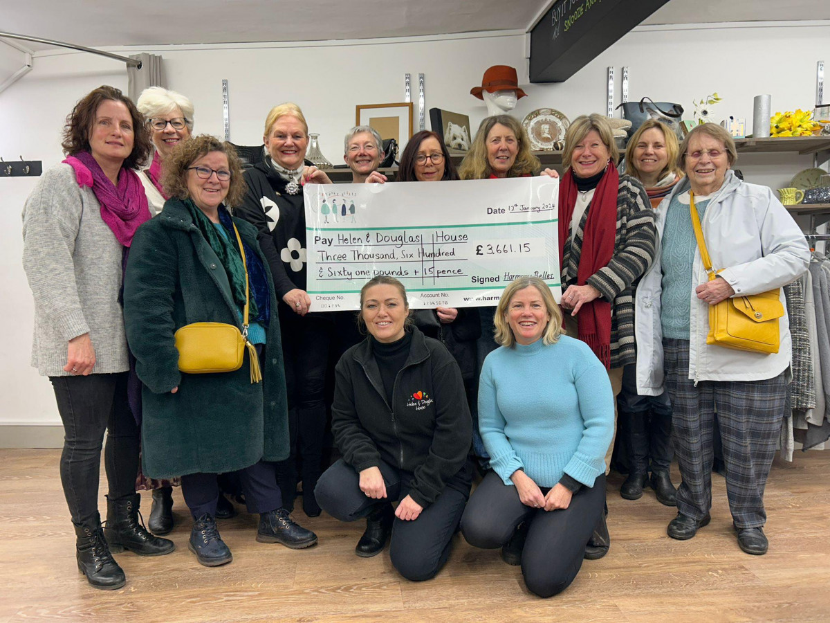 Harmony Belles raise over £3,600 for local good cause