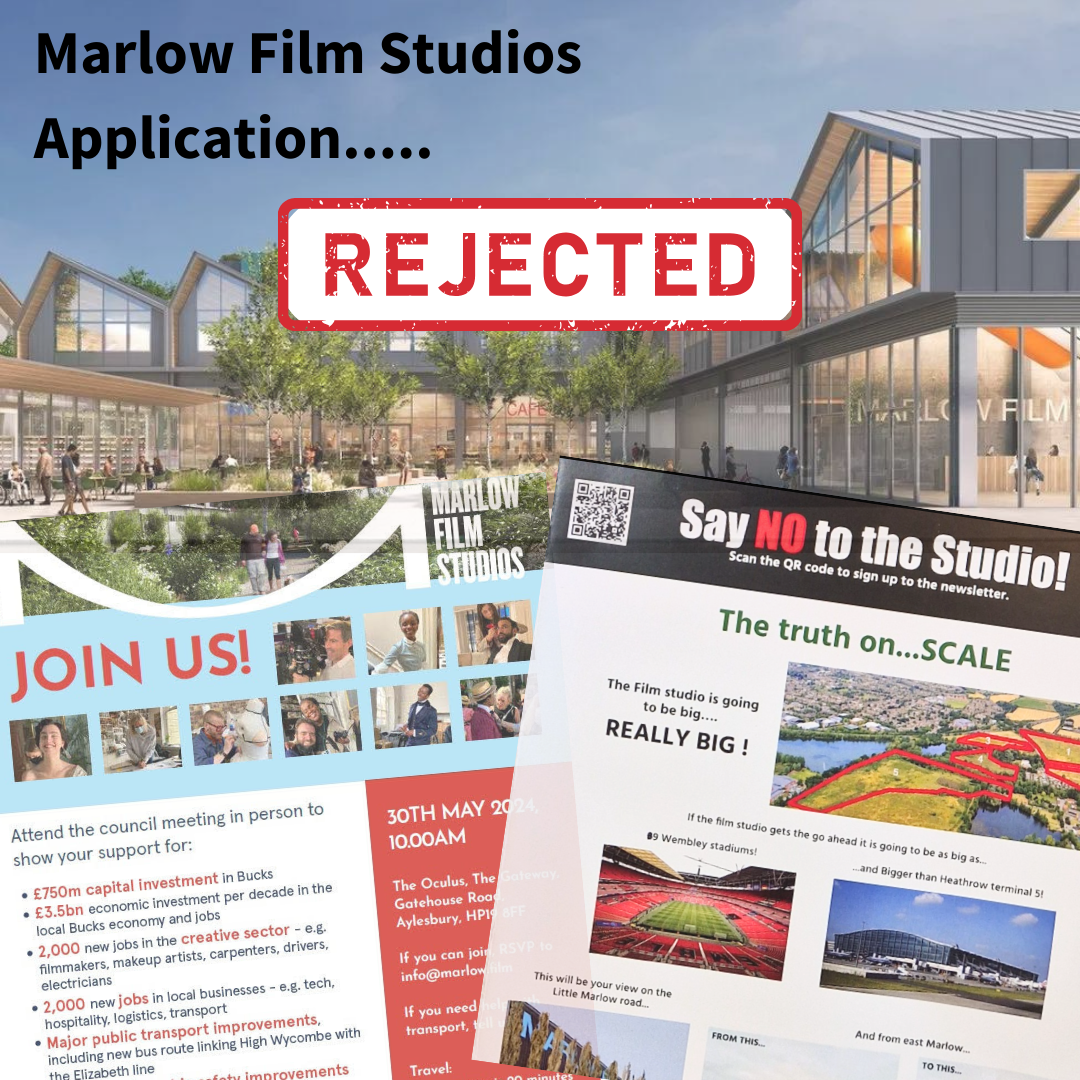 Marlow Film Studios application REFUSED