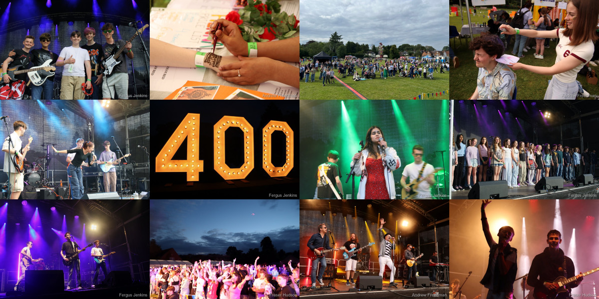 Borlase celebrates 400 years with huge community party